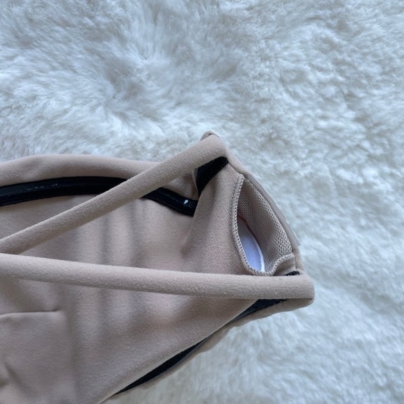 NWT Stacci Athletics Bandeau Bra - Nude Tan Bralette XS - Picture 4 of 9